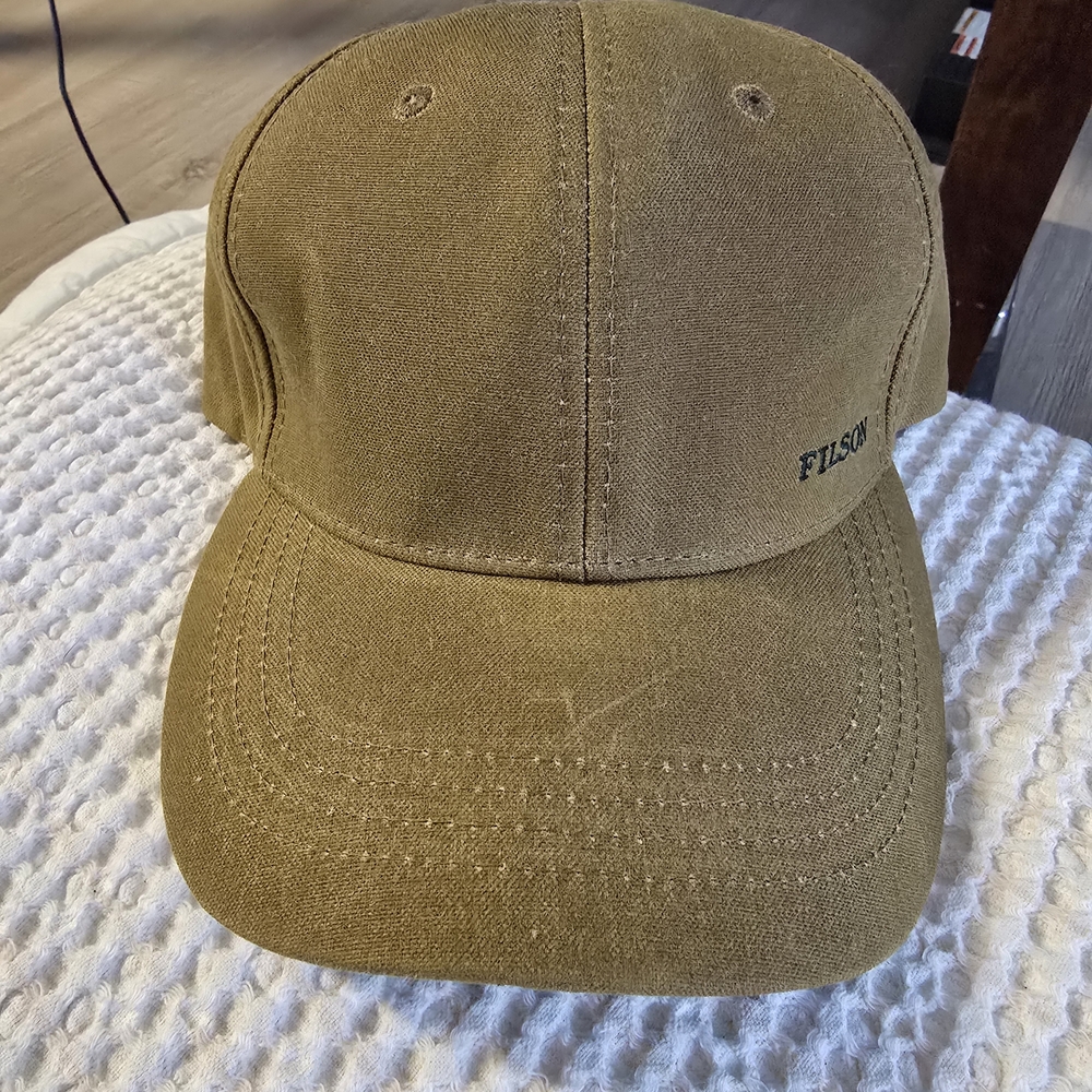 Filson Tan Baseball Cap